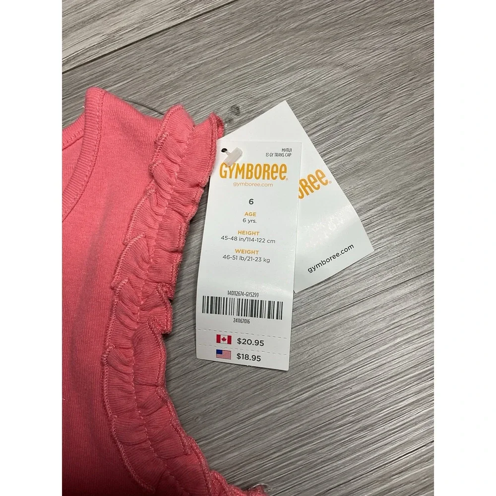 Gymboree Girls Tank Top Friends Forever Size 6 Beach Sleeveless‎ Casual